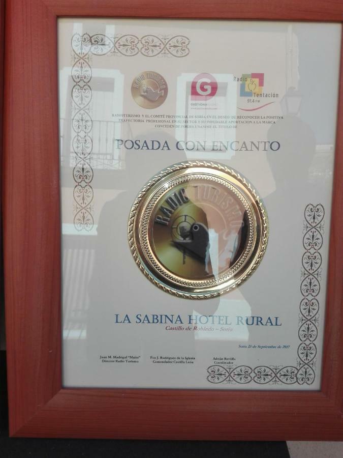 La Sabina Hotel Castillejo de Robledo Екстериор снимка